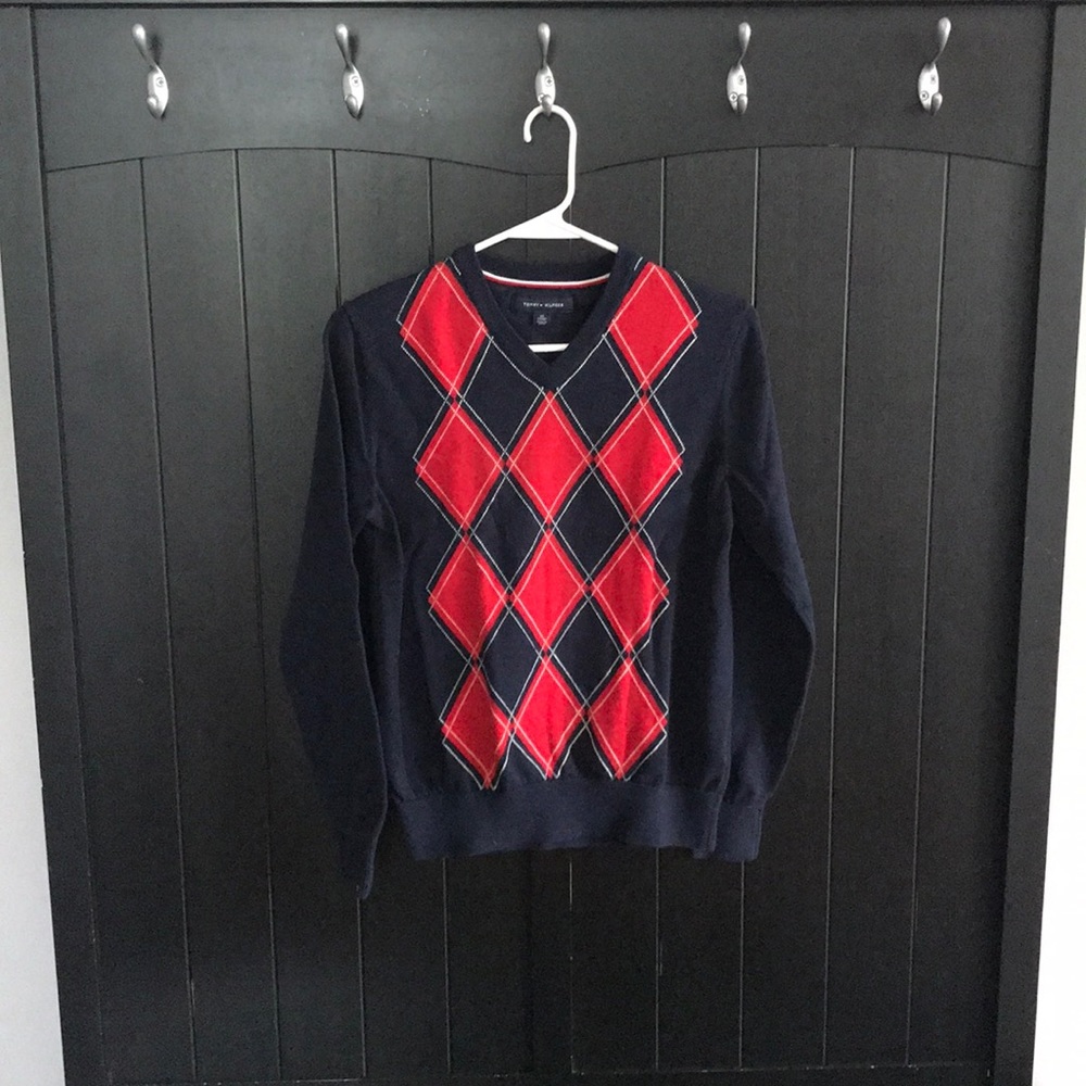 Tommy Argyle Sweater